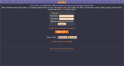Desktop Screenshot of m.gameknot.com